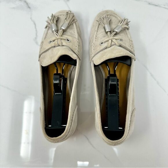 Bass Audrey Suede Tasseled Loafers- Size 6.5 - Picture 9 of 13